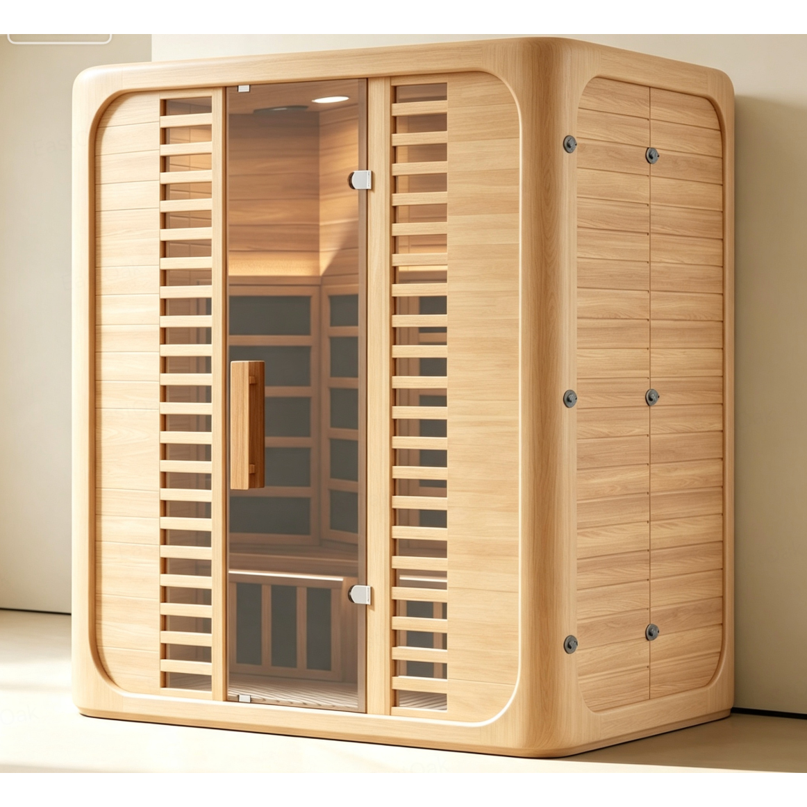 Wood Infrared Home Sauna Room - 3 Person